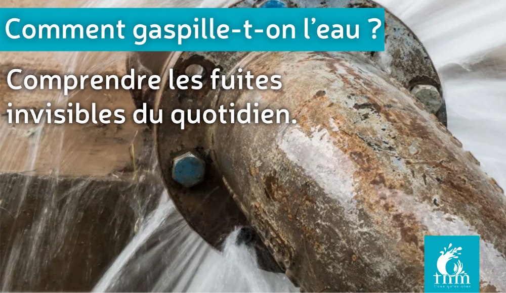 affiche article d'un tuyau qui fuit 